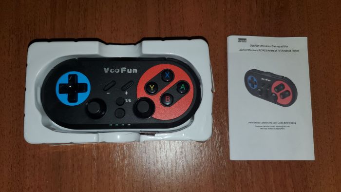 Контроллер VooFun – беспроводной геймпад Bluetooth для Switch/Lite/OLED/ПК